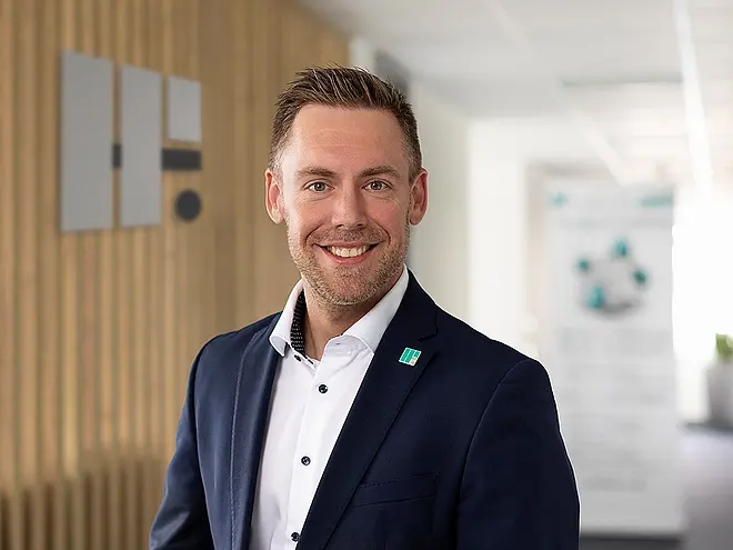 Joachim Bossmann, Vertriebsleiter für Bausoftware bei Husemann & Fritz