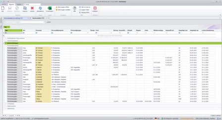 Bausoftware, digitle Personal-Nachweislisten, Pro-Bau/S® AddOne