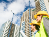 Baustelle im Hochbau mit Rohbauarbeiten und Baugerüst – symbolisch für die digitale Unterstützung durch Pro-Bau/S® AddOne im Bereich Hochbau.