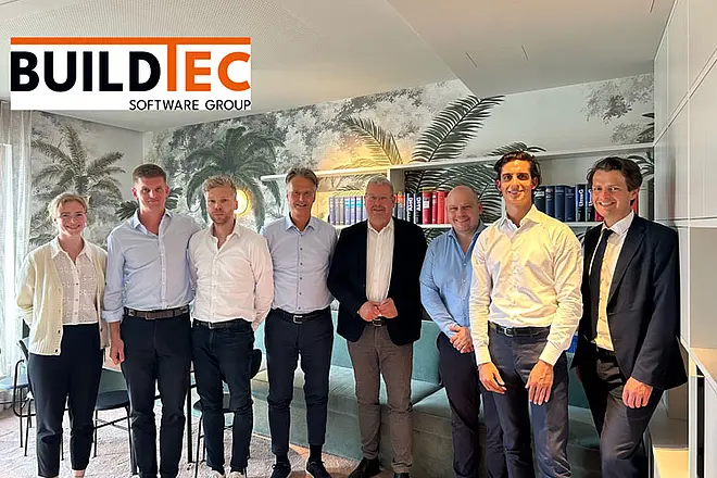 Pressefoto Husemann & Fritz bei der BuildTec Software Group