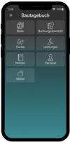 Mobiles, digitales Bautagebuch App