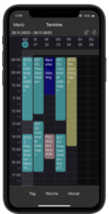 AppOne: Übersichtliche Terminplanung für alle Gewerke Screenshot der AppOne-Funktion für die Terminplanung